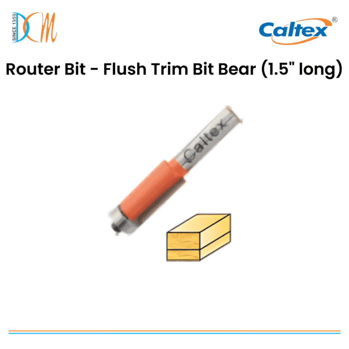 Router Bit - Flush Trim Bit Bear (1.5" long)