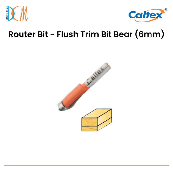 Router Bit - Flush Trim Bit Bear (6mm)