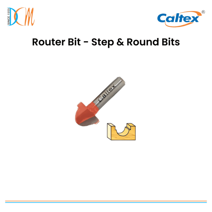 Router Bit - Step & Round Bits
