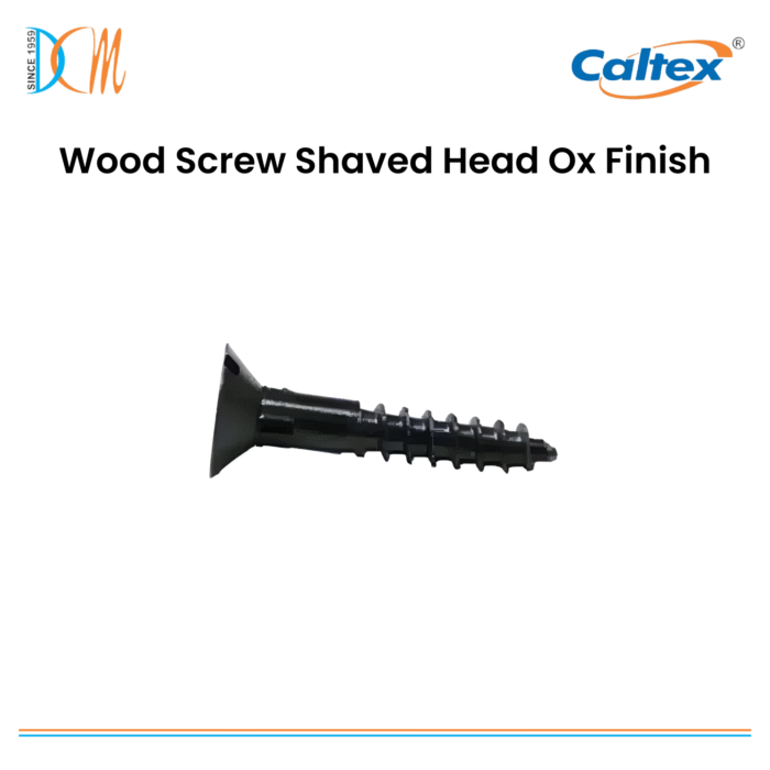 Wood Screw Shaved Head Ox Finish