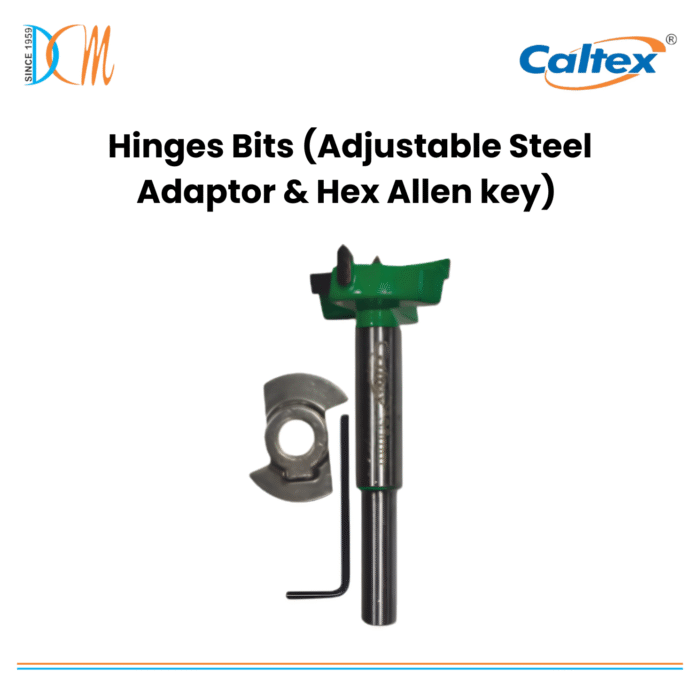 Hinges Bits (Adjustable Steel Adaptor & Hex Allen key)
